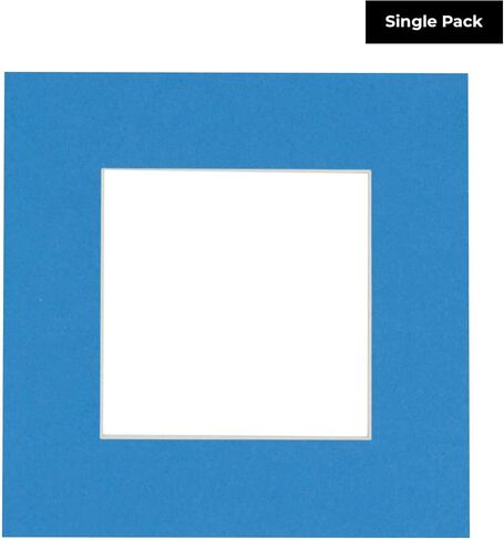 CountryArtHouse White Acid Free 32x32 Square Picture Frame Mat with White Core Bevel Cut for 28x28 Pictures - Fits 32x32 Frame - Pack of 1 Matboard in Saudi Arabia