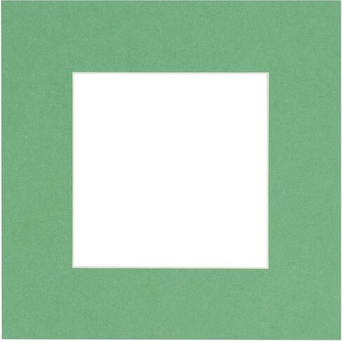 CountryArtHouse White Acid Free 32x32 Square Picture Frame Mat with White Core Bevel Cut for 28x28 Pictures - Fits 32x32 Frame - Pack of 1 Matboard in Saudi Arabia