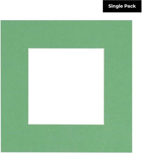 CountryArtHouse White Acid Free 32x32 Square Picture Frame Mat with White Core Bevel Cut for 28x28 Pictures - Fits 32x32 Frame - Pack of 1 Matboard in Saudi Arabia
