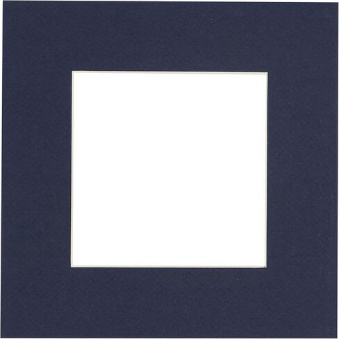 CountryArtHouse White Acid Free 32x32 Square Picture Frame Mat with White Core Bevel Cut for 28x28 Pictures - Fits 32x32 Frame - Pack of 1 Matboard in Saudi Arabia