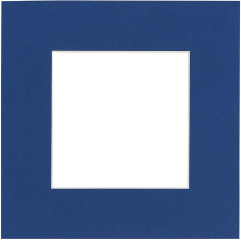CountryArtHouse White Acid Free 32x32 Square Picture Frame Mat with White Core Bevel Cut for 28x28 Pictures - Fits 32x32 Frame - Pack of 1 Matboard in Saudi Arabia