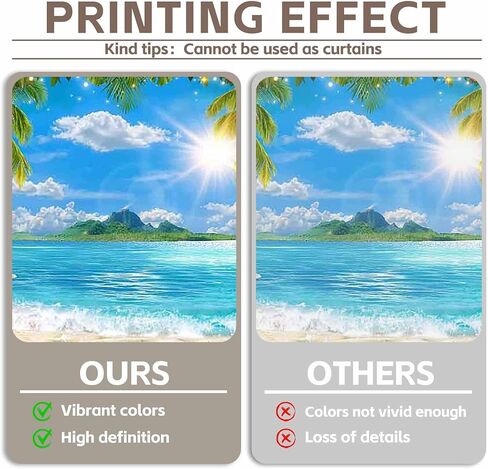 ZTHMOE Fabric 7x5ft Summer Hawaii Beach Photography Backdrop Tropical Palm Trees Blue Sky Ocean Surfboard Flowers Background Luau Party Decorations Aloha Photo Booth Props in Saudi Arabia