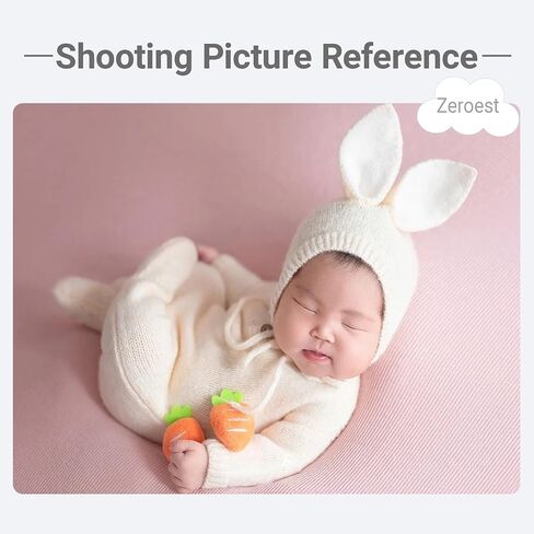 Zeroest حديثي الولادة الفصائل الفوتوغرافي الدعائم الزي أرنب صورة الدعامة زي للبنين الفتيات ، وأذان الأرانب قبعة رومبير محشو in Kuwait