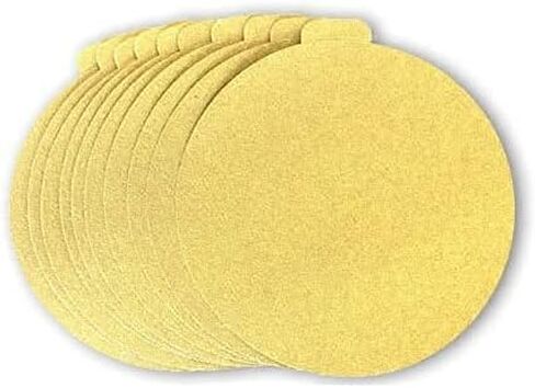 5 Inch PSA Adhesive Sticky Back Tabbed Sanding Discs (50 Pack, 40 Grit) in Saudi Arabia