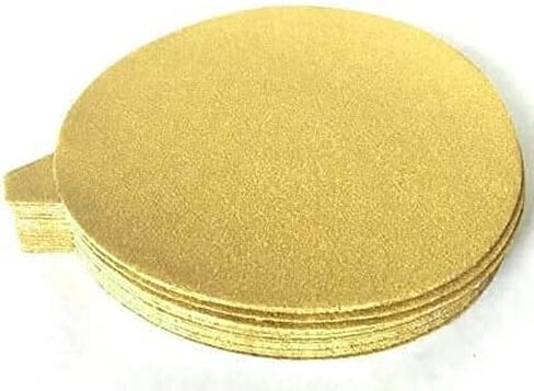 5 Inch PSA Adhesive Sticky Back Tabbed Sanding Discs (50 Pack, 40 Grit) in Saudi Arabia
