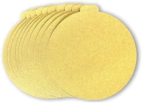 5 Inch PSA Adhesive Sticky Back Tabbed Sanding Discs (50 Pack, 40 Grit) in Saudi Arabia