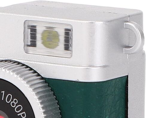 1080P Keychain Camera, 20MP Digital Camera with 0.96in Screen LED Fill Light, Small Video Camcorder for Outdoor Cycling Mountain Climbing (Green) in Kuwait