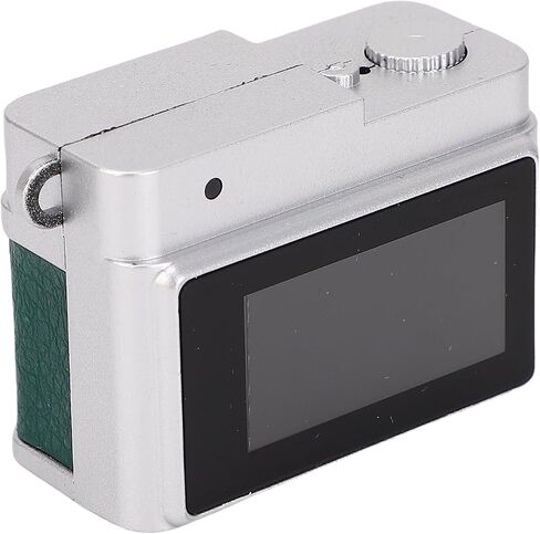 1080P Keychain Camera, 20MP Digital Camera with 0.96in Screen LED Fill Light, Small Video Camcorder for Outdoor Cycling Mountain Climbing (Green) in Kuwait