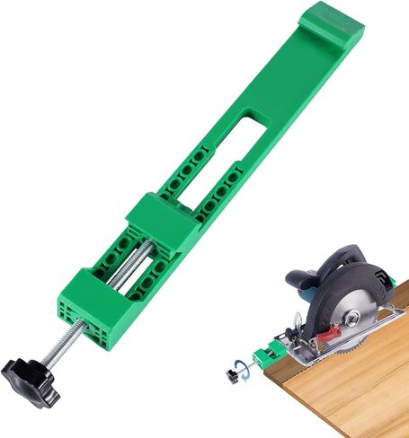 Adjustable Cutting Machine Base Guide, Circular Saw Milling Positioning Clamp Precision Wood Cutting Guide for Wood Tile Precision Cutting Tasks in Saudi Arabia