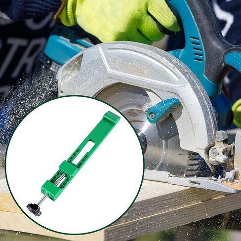 Adjustable Cutting Machine Base Guide, Circular Saw Milling Positioning Clamp Precision Wood Cutting Guide for Wood Tile Precision Cutting Tasks in Saudi Arabia