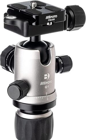 Benro Mefoto Roadtrip Travel Tripod و Ballhead و Monopod باللون الأسود ، 1 سلسلة من الألومنيوم ، 4 أقسام أرجل ، أقفال الساق الملتوية ، حالة حمل مبطنة (BMRTABLK) in Kuwait