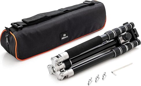 Benro Mefoto Roadtrip Travel Tripod و Ballhead و Monopod باللون الأسود ، 1 سلسلة من الألومنيوم ، 4 أقسام أرجل ، أقفال الساق الملتوية ، حالة حمل مبطنة (BMRTABLK) in Kuwait