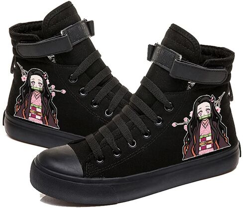 Diommell Nezuko Tanjiro Zenitsu Shinobu Sneakers High Top Shoes Gift in Kuwait