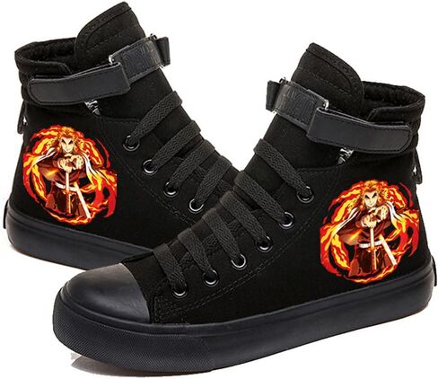 DIOMMELL Nezuko Tanjiro Zenitsu Shinobu Sneakers High Top Shoes Anime Gift in Saudi Arabia