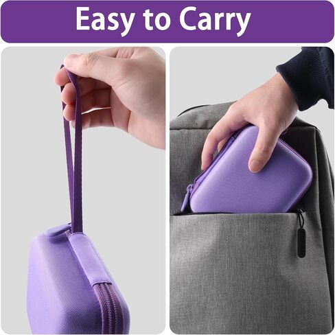 Kids Camera Case for Fretrecy/PURULU/Makolle/teslahero Kids Camera Toy,Storage case can holder for tripod and camera accessories,Pink Case in Saudi Arabia