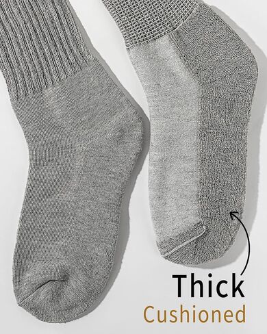 HONGTEYA Slouchy Crew Socks for Women Soft Scrunch Socks Cute Fashion Retro for Boot Sneakers Size 5-11 in Kuwait