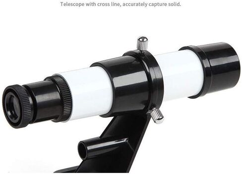 Astronomical Telescope for Beginners Refractor Telescope for Kids and Adults with Tripod Observing Moon and Scenery Binoculars (Color : Black) (White) in Kuwait