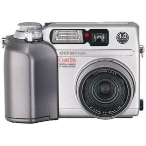 Olympus Camedia C-4000 4MP Digital Camera w/ 3x Optical Zoom (Renewed)