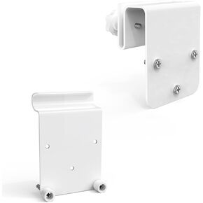 Gutter Mount and Vinyl Siding Clips Mount Compatible with Eufy SoloCam S340 Solar Security Outdoor Camera
