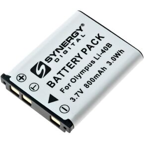 Synergy Digital Recorder Battery, Compatible with Casio Exilim EX-Z35 Recorder, (Li-ion, 3.7V, 660mAh) Ultra High Capacity, Replacement for Olympus LI-40B Battery