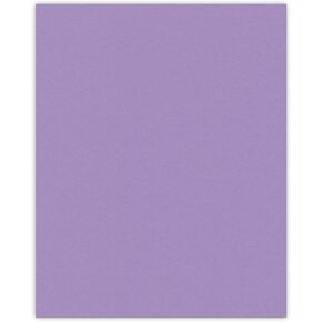 CountryArtHouse Light Purple Acid Free 8x10 Backing Board - Uncut Photo Mat Board - 10 Sheets