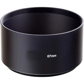 67mm Black Long Metal Lens Hood for Canon for Nikon for Sony 67mm Lens