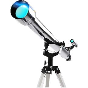 Astronomy Telescope 900mm Focal Length Heaven and Earth Dual Purpose Portable Beginner Refracting Telescope for Kids and Adults with Tripod Metal Compass and Eyepiece (Color : Package 3) (Package 1)
