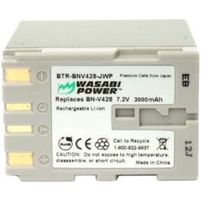 Wasabi Power Battery for JVC BN-V408, BN-V416, BN-V428, BN-V38