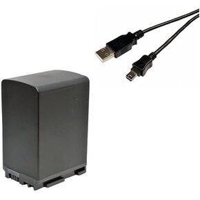 Synergy Digital Accessory Kit, Compatible with Canon VIXIA GX10 UHD 4K Camcorder includes: USB5PIN USB Cable, ACD788 Battery