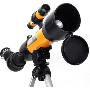 Gift Portable Travel Telescope for Adult Telescope for Kids Astronomy Beginners 50mm Refractor Telescopes Low Light Night Vision for Observe The Moon and Landscape Beautiful Home