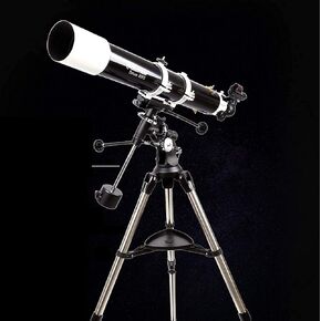 Astronomy Telescopes 80Mm Aperture 900Mm Focal Length Mount Astronomical Refracting Portable Travel Telescope with Tripod and Finders Scope