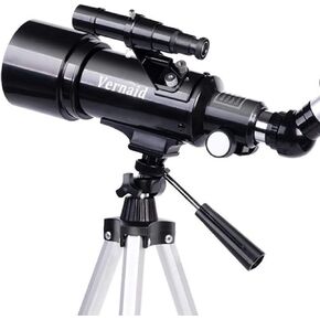 Kids & Adults Portable Travel Telescope 70mm Refractor Telescope with Tripod & Finder Scope Backpack and Moon Filter 70mm Aperture 400mmFocal Length