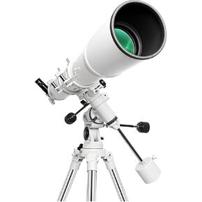 Telescope Astronomy Telescope for Adults 102mm Aperture 100mm Astronomical Refracting Telescope for Kids Beginners with Adjustable Tripod