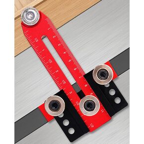 Thin Rip Jig Table Saw Jig Guide – Fits 3/4 x 3/8", 1/4 x 3/8" T Slots, Woodworking Jig for Quick Thin Wood Strip Cuts on Table Saws, Band Saws, Router Tables