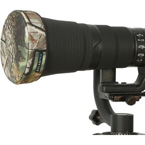 ROLANPRO Green Jungle Camouflage Lens Cap (Smaller) with Hard Top Case Ensuring Optimal Protection for Sony FE 300mm F2.8 GM OSS