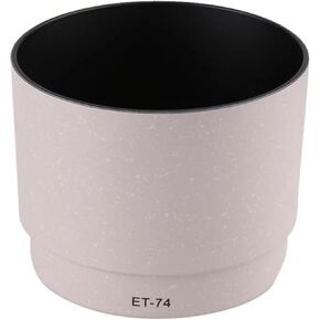 White Lens Hood ET74 ET-74 for Canon EF 70-200mm f/4L is USM Lens Bayonet Mount
