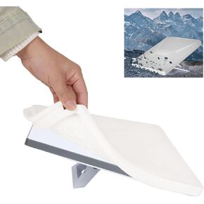 لغطاء STARLINK MINI SILICONE-IP67 مقاوم للماء ، واقي مضاد للتخييم/RV-ملاءمة دافئة ، ملائمة للإشارة (أبيض)