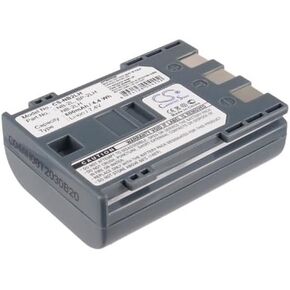 600mAh/7.4V Battery Replacement for Canon EOS 350D, 400D, Digital Rebel XT, Digital Rebel XTi EF-S 18-, Kiss Digital N, P/N: BP-2L5, BP2LCL, BP-2LH, ER-D120, NB-2L, NB-2LH
