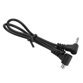 Dioche [Lightweight 12-Inch Sync Cord Flash PC Sync Cable 2.5mm Plug to Male PC for Easy Camera Connection