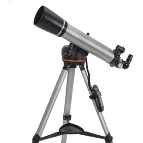 Telescope Astronomical Professional Star Refraction 90MM HD Fully Coated Optical Lens Automatic Search Portable Tripod