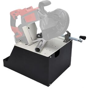 Upgrade Alloy Steel Portable Band Saw Stand for Milwaukee 2729-20 Portable Bandsaw, 2-in-1 Versatile Portable Bandsaw Table for Vertical & Horizontal Bandsaw (Saw Not Included)