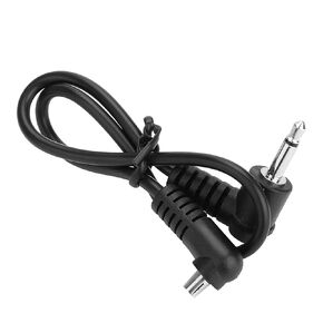 Dioche Flash Sync Cable with Screw Lock - 3.5mm Jack Plug to Male Flash PC for Stable Connection and Easy Outdoor Use