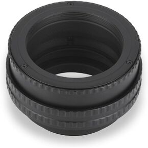 Adjustable Focusing Adapter, M42 to M42 17-31mm Adjustable Focusing Helicoid Lens Adapter Macro Tube Accessory Telescope Adapter for Macro Photography
