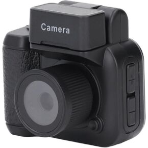 Micro Digital Camera, HD 1080P 2MP Small Video Camera with 1.44in Color Screen, 160° Wide Angle, Support 6 Filters, Built in Flash Light, for Teens Students Kids (No