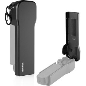 NEEWER Pocket 3 Protective Cover with Carabiner, Heavy Duty Shockproof Upper Hard Case Travel Hood Cap Compatible with DJI Osmo Pocket 3 Gimbal Screen Lens Protector Creator Combo Accessories, AC026