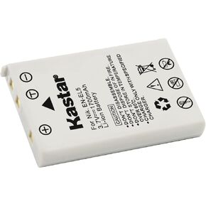 Kastar Battery for Nik EN-EL5, ENEL5, MH-61 and Nik Coolpix 3700, 4200, 5200, 5900, 7900, P3, P4, P80, P90, P100, P500, P510, P520, P530, P5000, P5100, P6000, S10 Cameras