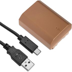 NP-FZ100 17.3Wh 7.2V 24000mAh High-Capacity Lithium-Ion Rechargeable Battery with Built-in USB-C Charging – Compatible with Sony Alpha a7 III, a7R III, a7R IV, a7S III, a9, a9 II, & More