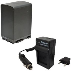 Synergy Digital Accessory Kit, Compatible with Canon VIXIA GX10 UHD 4K Camcorder includes: SDM-1503 Charger, ACD788 Battery