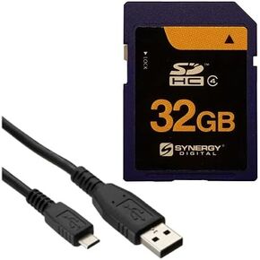 Synergy Digital Accessory Kit, Compatible with JVC Everio GZ-R560BUS Camcorder includes: USBM USB Cable, SY-SD32GB Memory Card