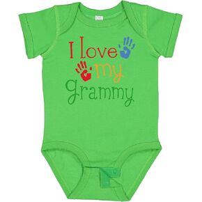 inktastic I Love My Grammy Baby Bodysuit